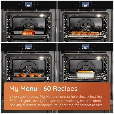 Hotpoint Black Electric Single Oven HOI78PT1SXUK