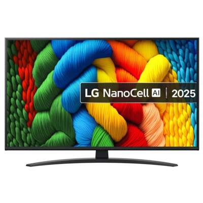 LG 50 Inch NanoCell AI 4K UHD Smart TV 50NANO81A6A