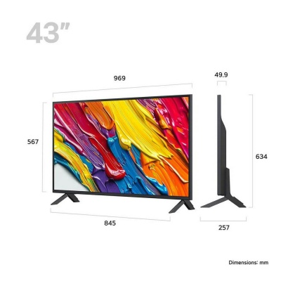 LG QNED82 43 Inch QNED AI 4K Smart TV 43QNED82A6B