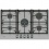 Neff N70 75cm Stainless Steel Gas Hob T27CIQ8N0