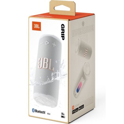 JBL Grip Portable Bluetooth Speaker White JBLGRIPWHT
