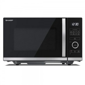 Sharp 25L Flat Bed Microwave Black YC-QS254AU-B