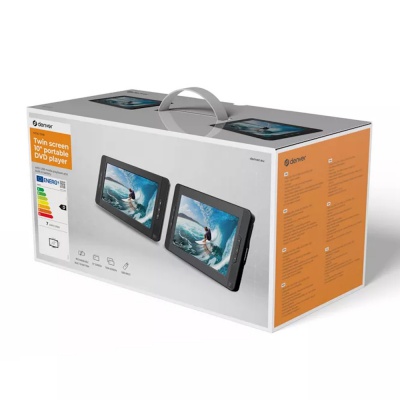 Denver Twin Screen 10 Inch Portable DVD Player MTW-1098