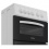 Indesit 50cm Electric Ceramic Cooker White ITE5VMW