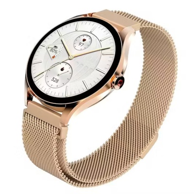 HiFuture AURA 2 Women Sleek Smart Watch Gold 182548