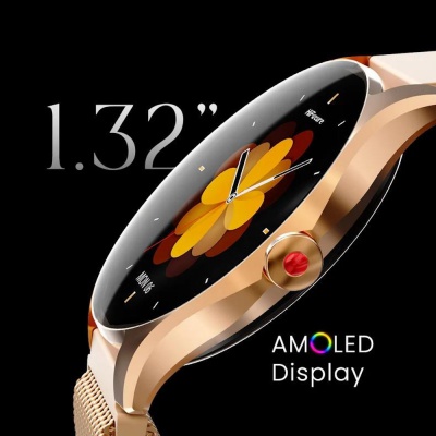 HiFuture AURA 2 Women Sleek Smart Watch Gold 182548