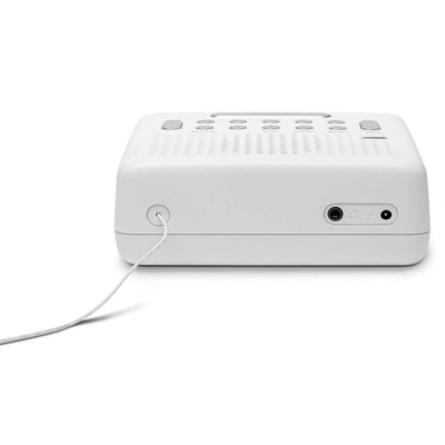 Roberts Ortus FM with Dual Alarm White ORTUSFMW