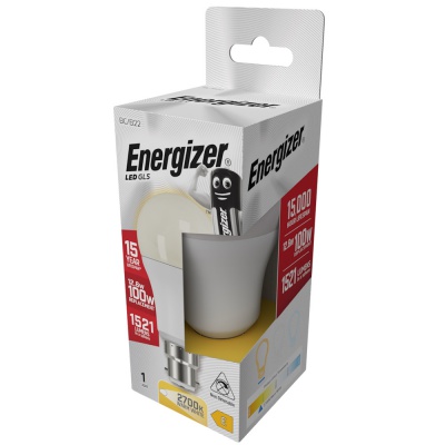 Energizer LED 12.5W B22 Bulb Warm White 2700K S8865