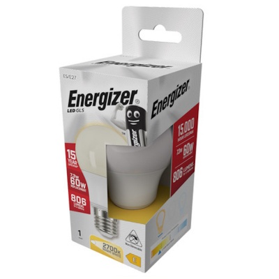 Energizer LED 60W 806LM E27 Bulb Warm White S8863