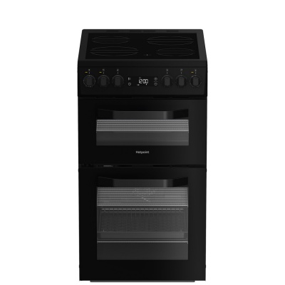 Hotpoint Freestanding Double Cooker HDE5VDCB