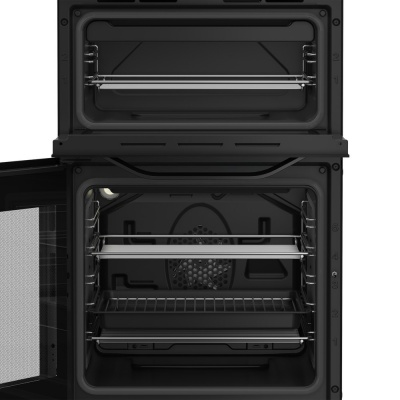 Hotpoint Freestanding Double Cooker HDE5VDCB