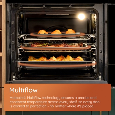 Hotpoint Electric Single Oven Black HO3 K55C B UK