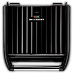 George Foreman Steel Large Grill Black 25052