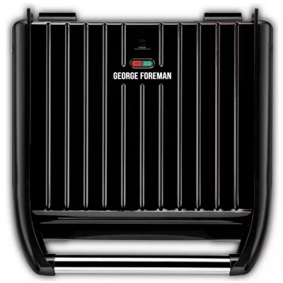 George Foreman Steel Large Grill Black 25052