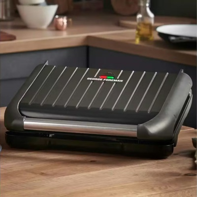 George Foreman Steel Large Grill Black 25052