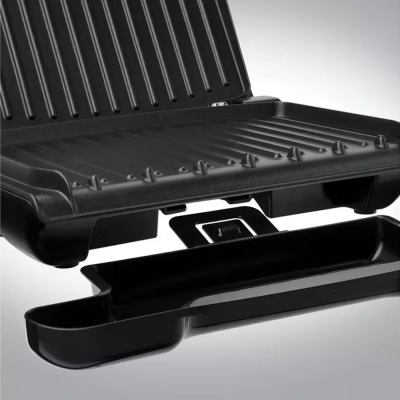 George Foreman Steel Large Grill Black 25052